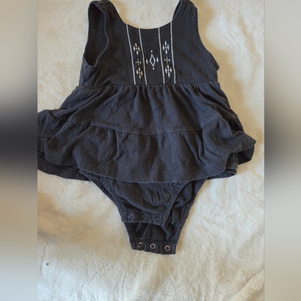 Carter's Dark Gray Bodysuit